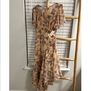 Pink Garden Floral Dress